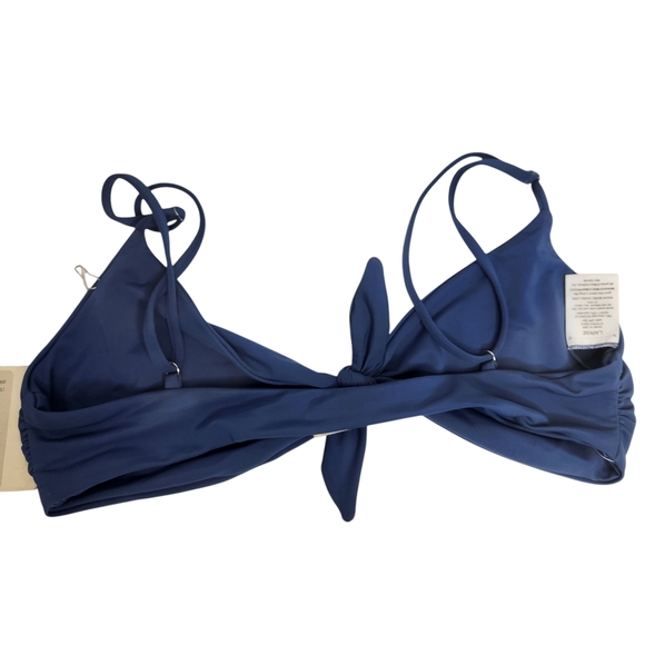 Mara Hoffman Carla Tie-Front Bikini Top - Picture 4 of 5